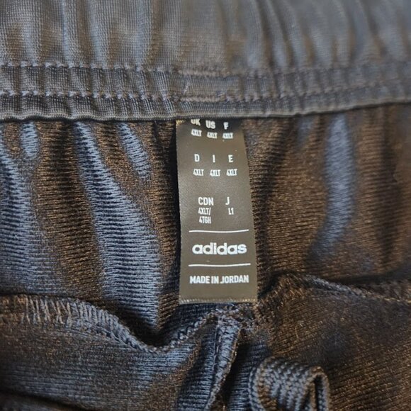 Adidas Men's Essentials Warm-up Open Hem 3 Stripes TrackSuit 4XL Tall - Picture 4 of 4